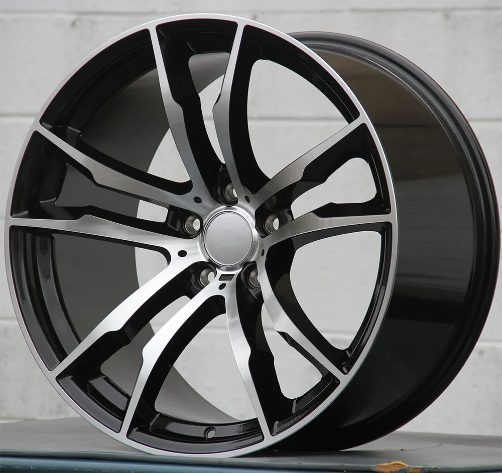 [AP-INT-091] BMW REP54601 Size:20x10.5 PCD:5x120 HUB 74.1 Offset:40 Black Face Machined