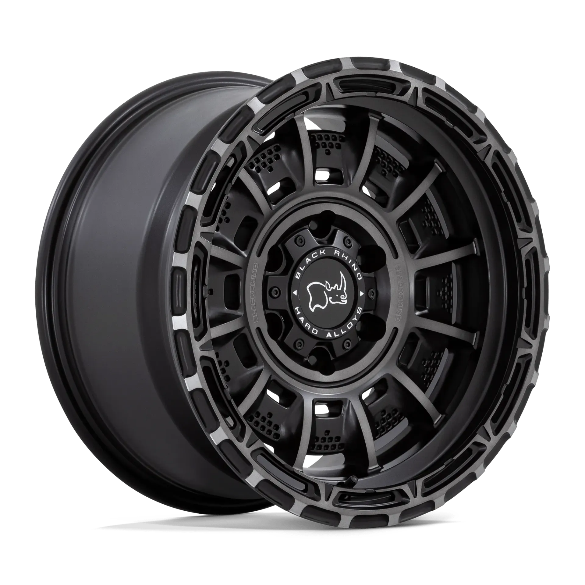 [AP-INT-152] Black Rhino  BR004EX17905012N Size:17"x9"PCD:5x127 Offset:-12 CB:71.5 OD-GRN
