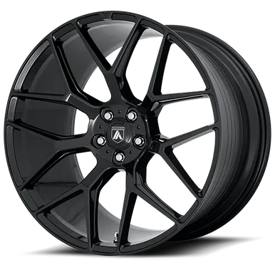 [AP-INT-157] Asanti Black ABL27-22905632BK Size:22"x9" PCD:5x112 HUB:72.6 Offset:+32 G-BLK