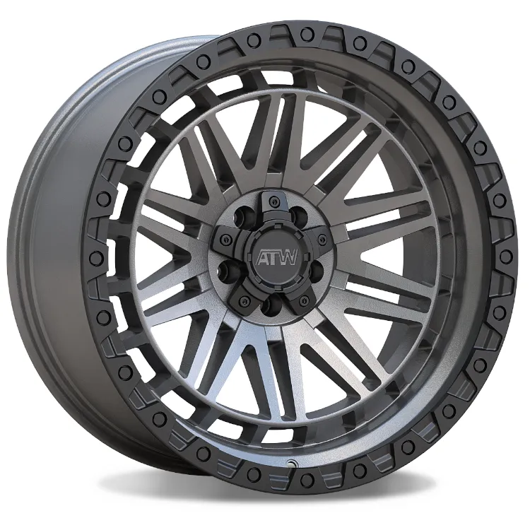 [AP-INT-164] All Terrain Wheels (ATW) YUKON Size:20"x10"PCD:6x135/139.7 CB:106.1 Offset:-18 Sating Bronze