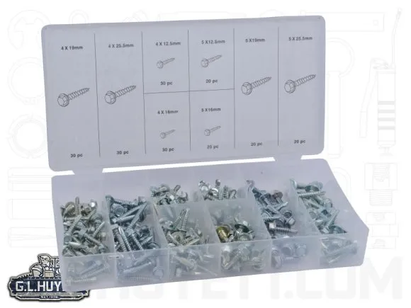 [TA-INT-028] 07407.20 - (200PCS MASTER BOX) BULGE ACORN 3/4 HEX/ 12 X 1.5MM
