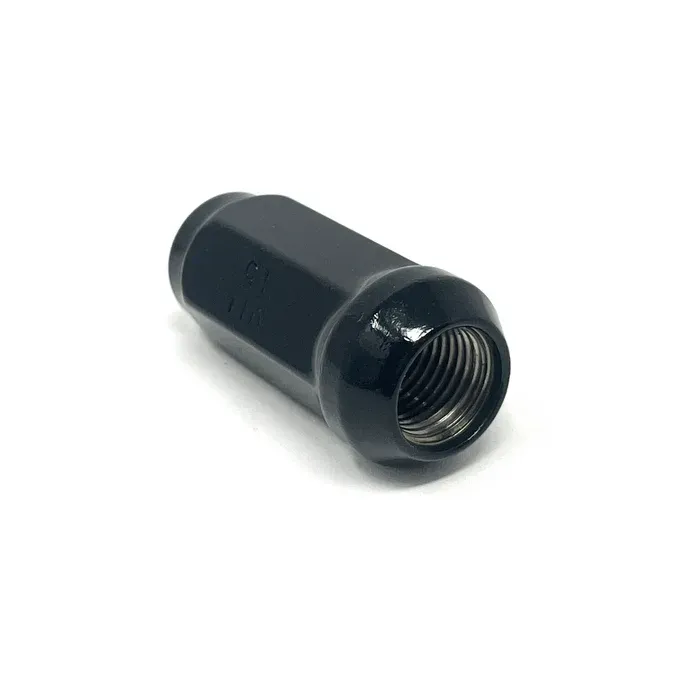 [TA-INT-041] 08409-BK - BLACK BULGE ACORN/14 X 1.50MM X 3/4 HEX BLACK FINI