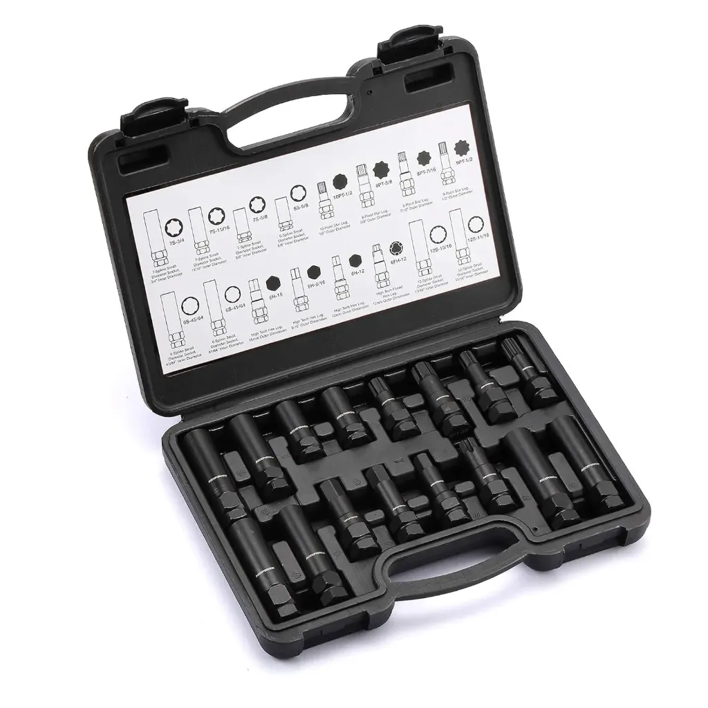 [TA-INT-059] 30000-RPW - (125PCS MASTER BOX) SPLINE KEY DUAL HEX 13/16 & 3